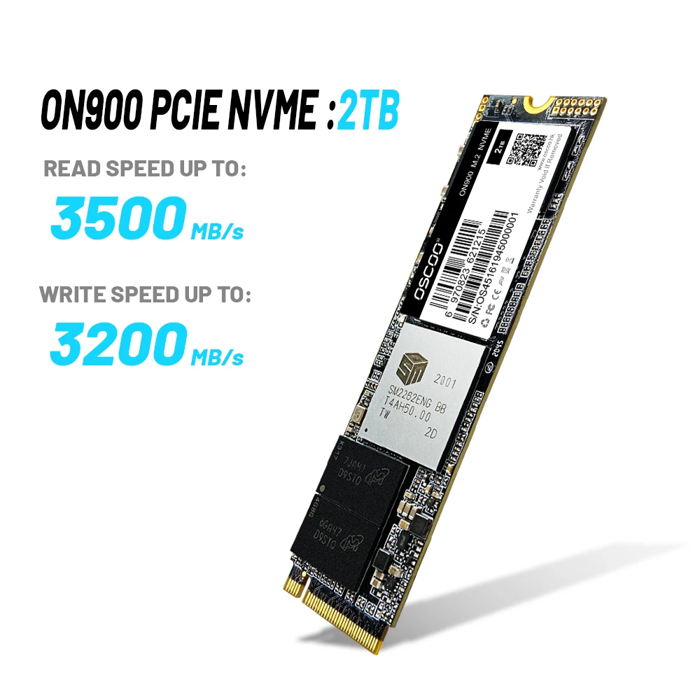 

OSCOO SSD Hard Drives Hard Disk 1TB 512GB M2 2280 NVME PCIE3.0 SSD 4TB 2TB 128GB 256GB Computer Accessories for Laptop Desktop