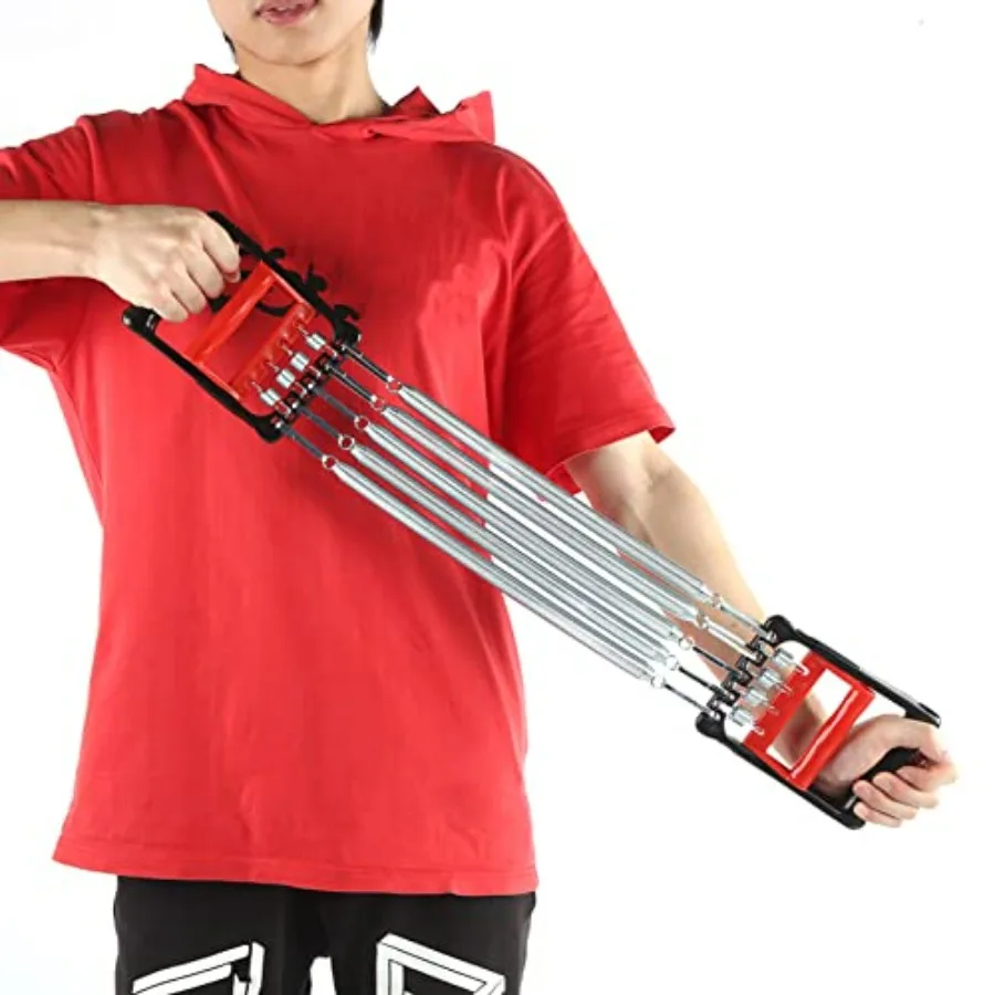 Multifunction Pedal Spring Chest Expander Three Purpose Fitness Equipment Removable, #111, bhw3op54ga