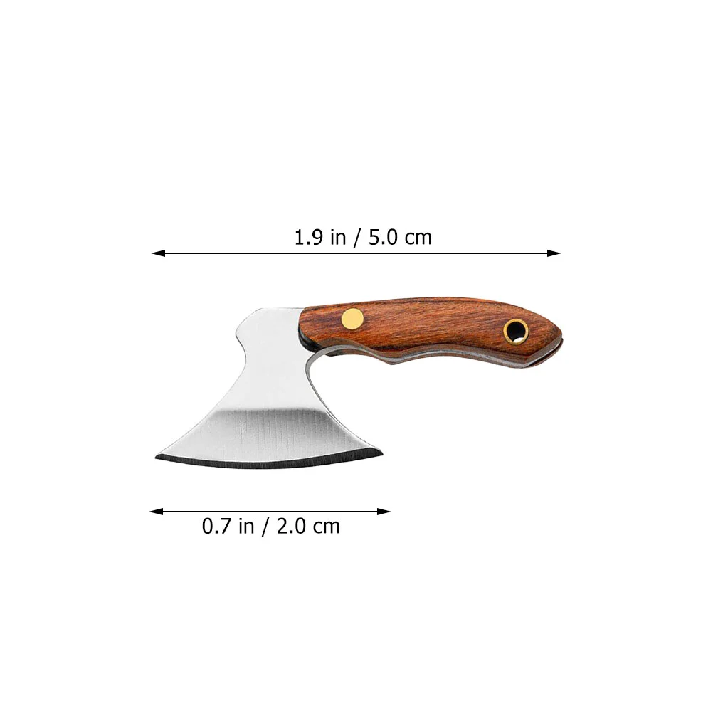 Mini Hatchet Ornament Kitchen Knife Handmade Collection Gift Key Chain Pendant Car Decor Phone Decorations Pu 4