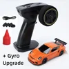 RC Drift Car Upgraded Gyro 1/43 RC Mini Racing Car 4WD High Speed 2.4g Radio Control Drift Car Boy Remote Control Toy Gift 1