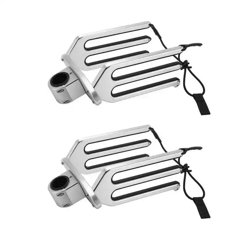 Kneeboard Rack Brushed Aluminum Wakeboarding Tower Holder for Yacht