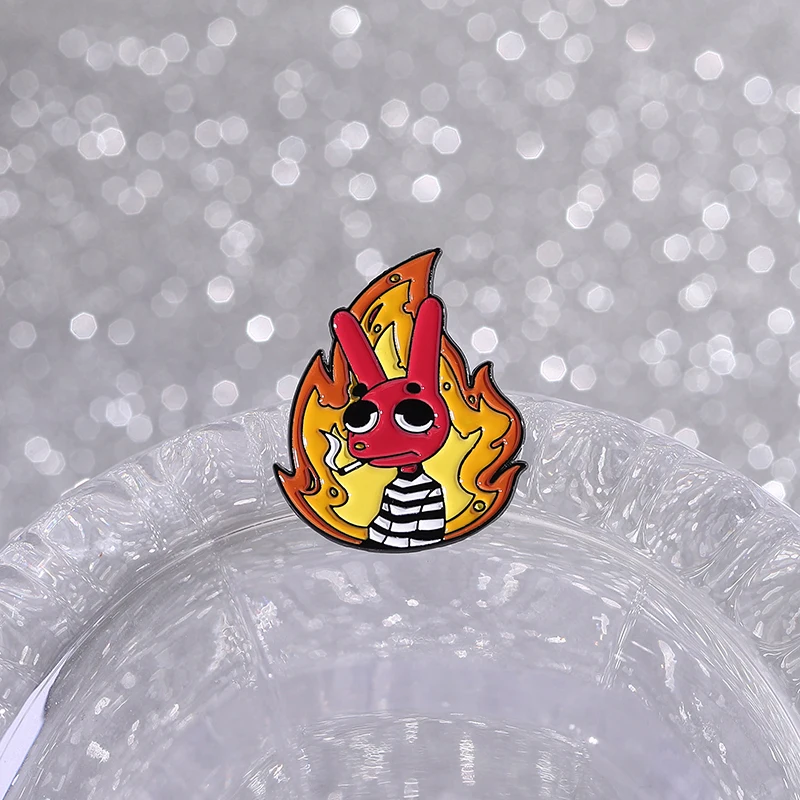 Humor Comedy Movies Character Enamel Pins Brooch Cartoon Red Eared Animals Badge Backpack Lapel Pin Accessories Gift for Friends Image 10