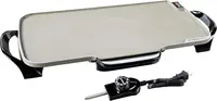 NEW 07062-22-Inch Ceramic Removable Handles Electric Griddle, 22 Inch, Black 1