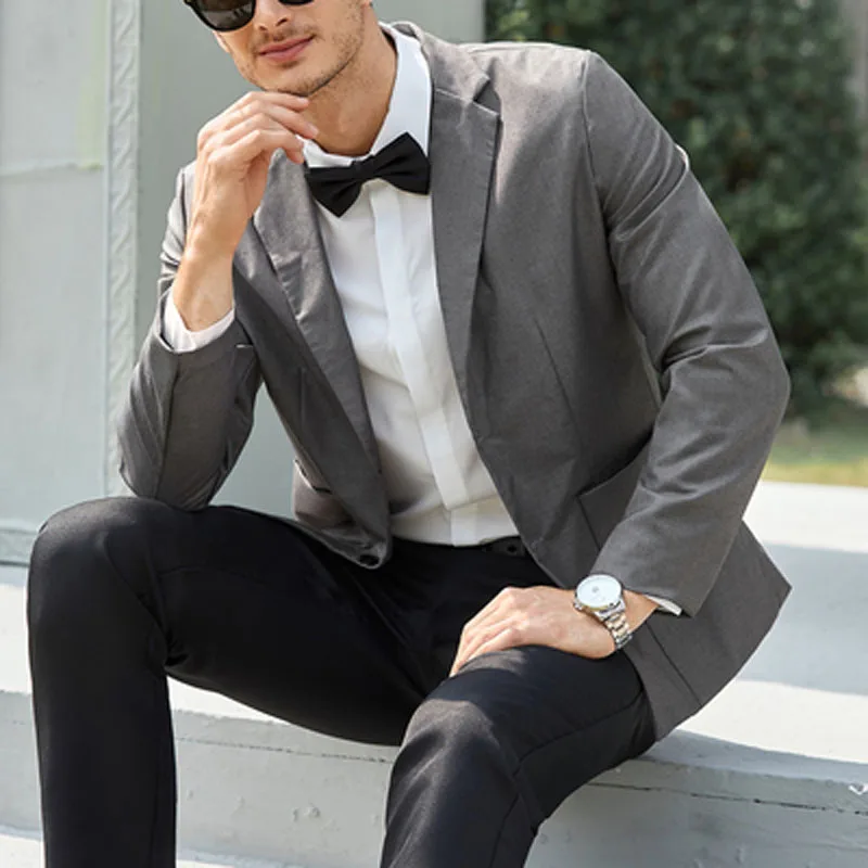 Jacket Blazers Blazer Men Suits For Man Pure Colour New Fashion Mens Suit Jacket Coat S30