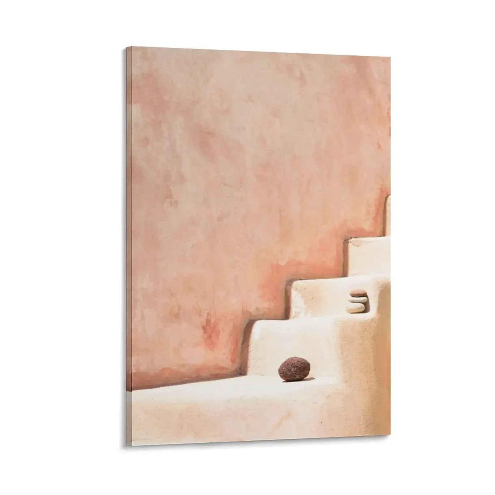 Stairway In Santorini Canvas Painting house decorations anime