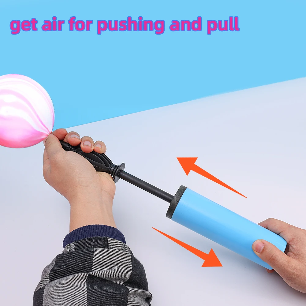 Haute qualité ballon pompe Air gonfleur main pousser portable