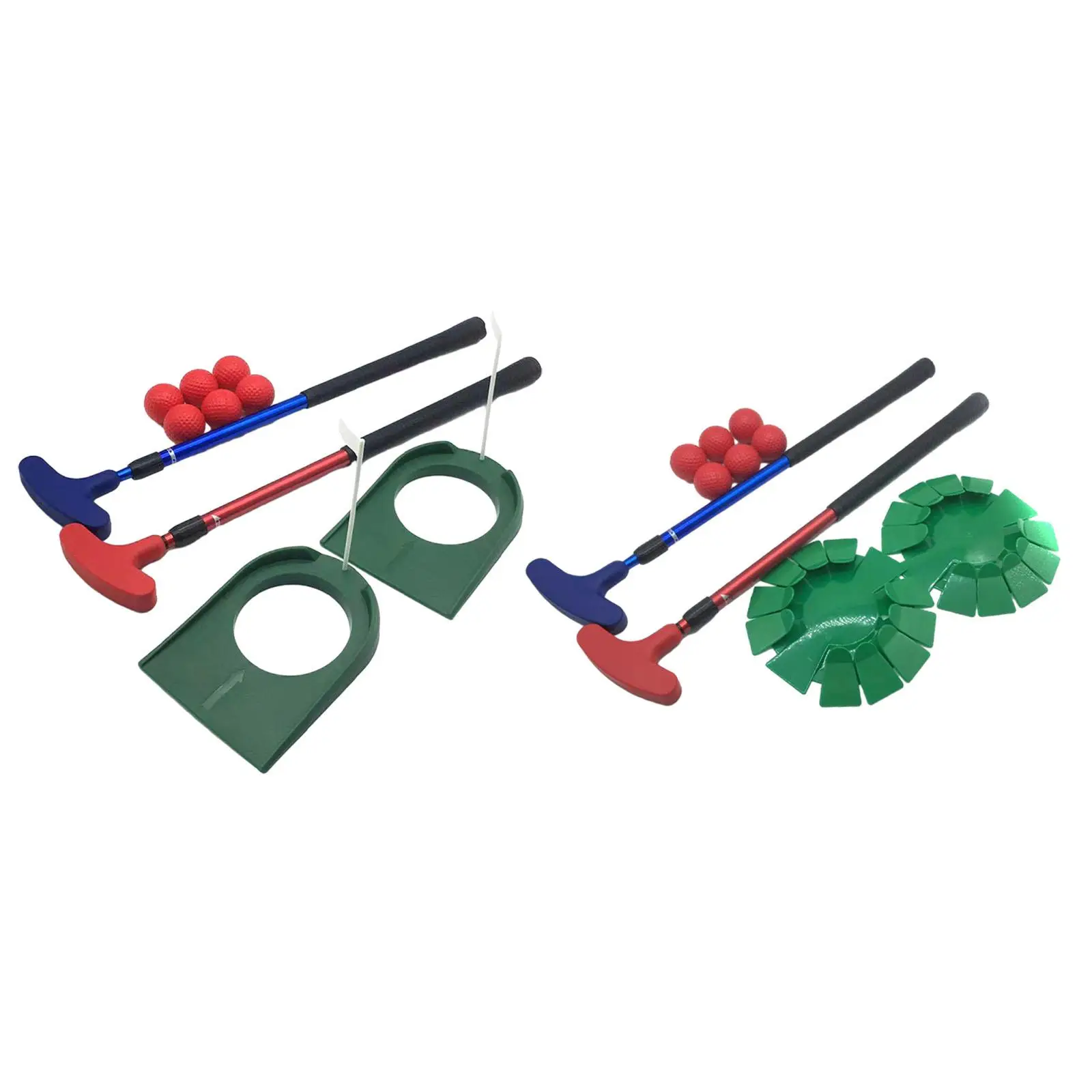 Putter Da Golf Telescopico Putting Cup Set Di Palline Da Golf Golf Training Durevole Golf Club Golf Practice Equipment Per Yard Beginner