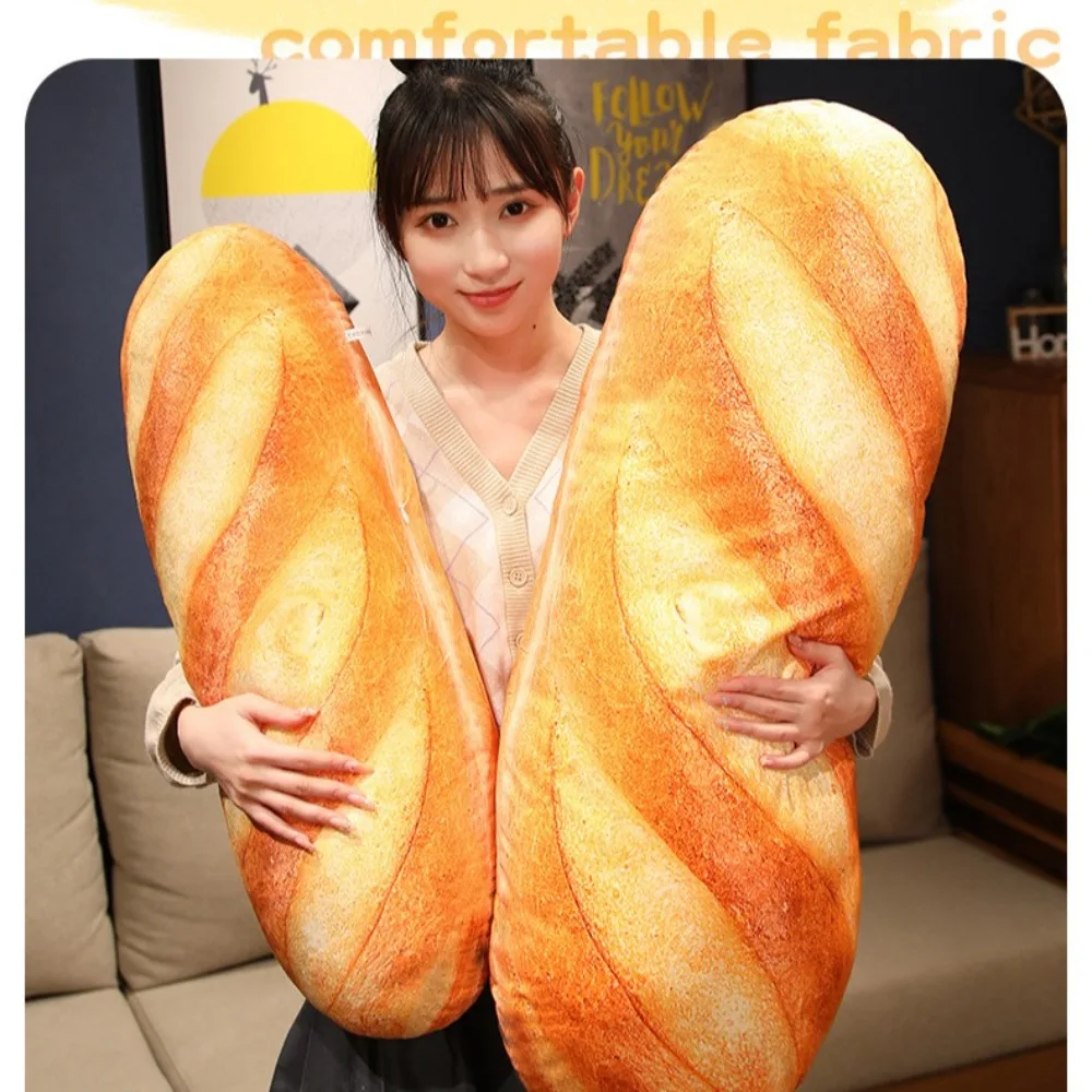 Birthday Gift French Bread Plush Pillow 20/50/70CM Sleeping Companion Simulation Baguette Bread Pillow Soft Lumbar Back plush toys