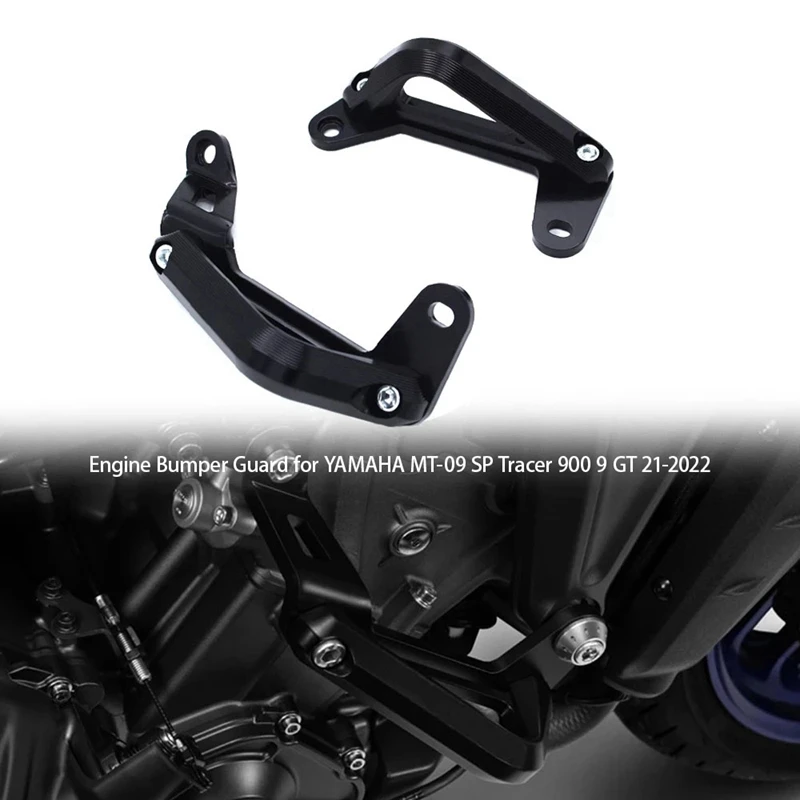 

Motorcycle Engine Protection Bar Guard Frame Slider Crash Bar Fall Protecto Parts For YAMAHA MT-09 SP Tracer 900 9 GT 21-2022