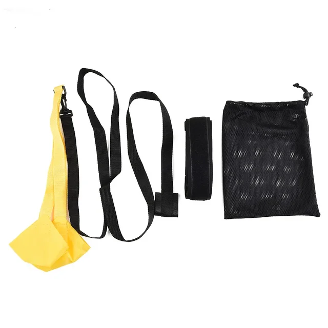 Swimming Strength Training Resistance Belt 20cm/30cm/40cm Training Parachute Adults Kids Waterproof Multi-layer Waist Equipment 2