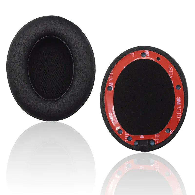 Premium Replacement Ear Pads - Soft Protein Leather Memory Foam