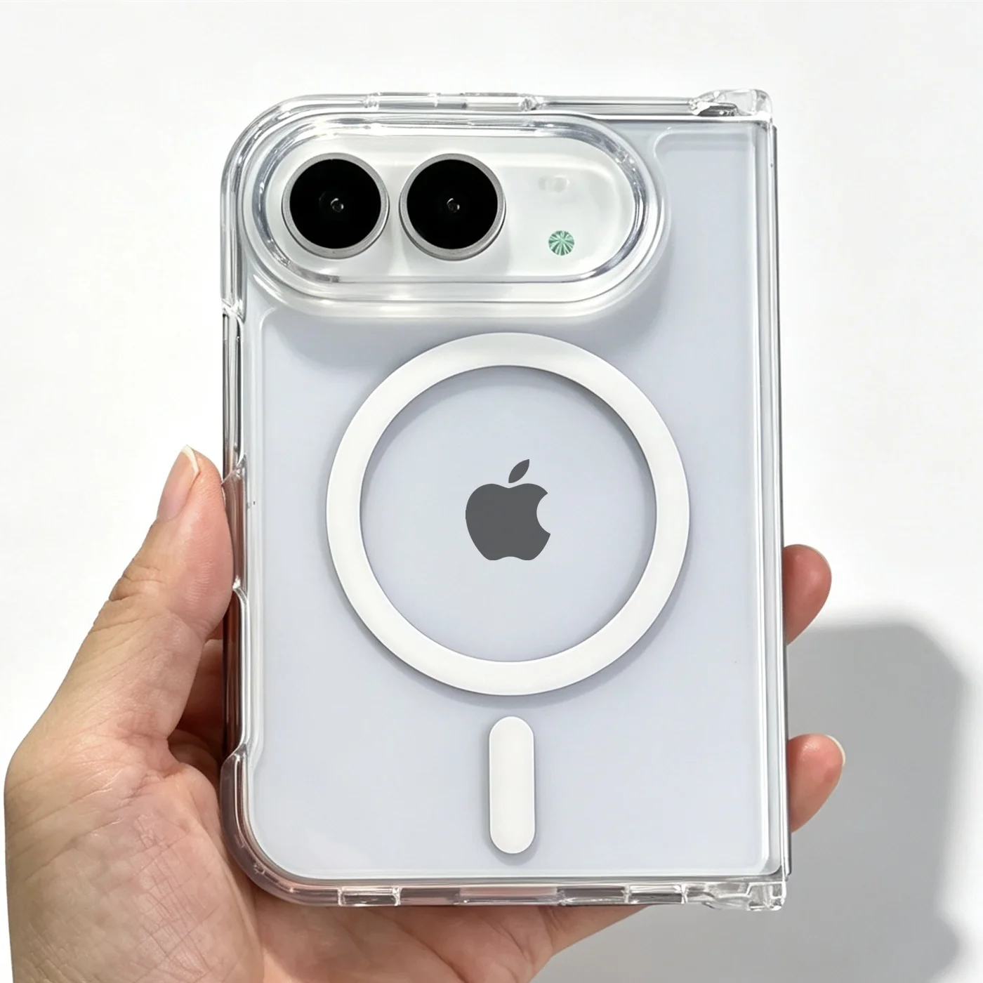 Magnetic Transparent Phone Case with MagSafe Wireless Charging Compatibility