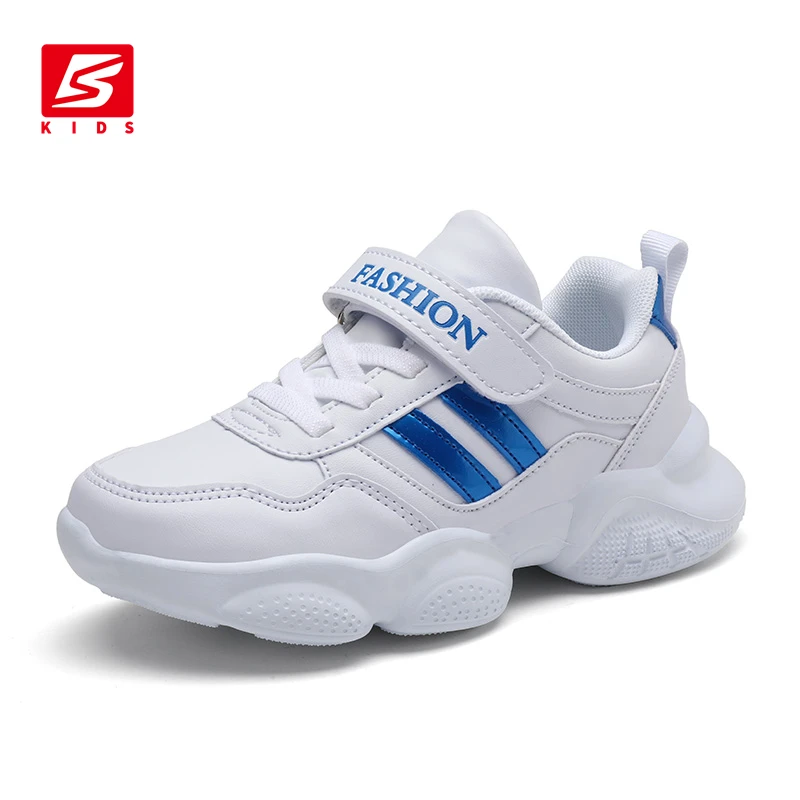 

Baasploa Kids Sport Shoe for Boys Girls Running Sneakers Child Casual Sneaker Mesh Leather Breathable Children Light Boys Shoes