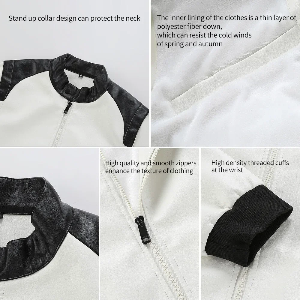 Jacket front view showcasing design and details