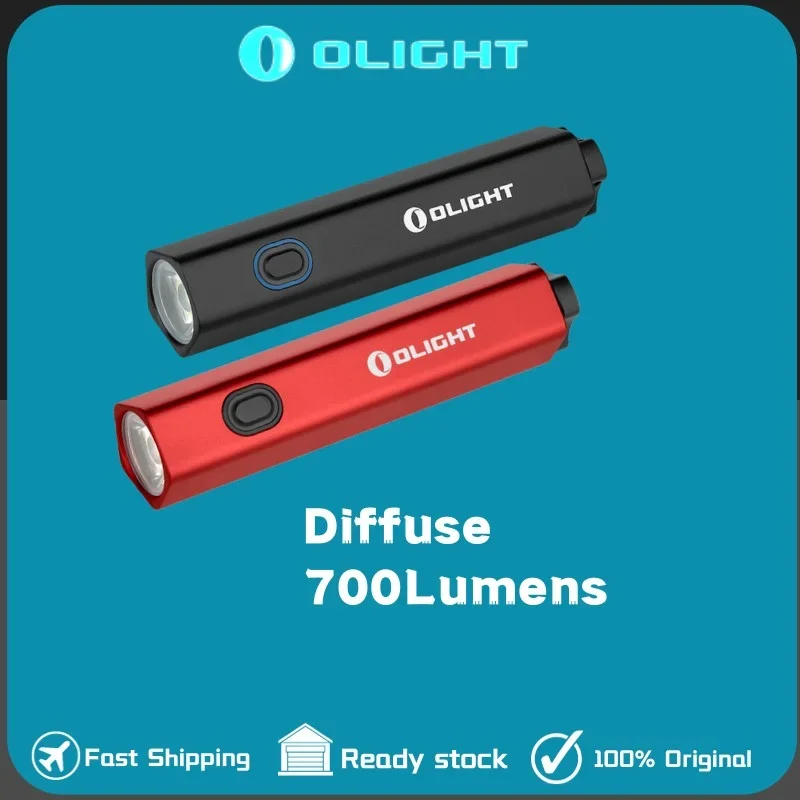 La Torcia Tascabile Edc Ricaricabile Olight Diffuso Da 700 Lumen Include La Batteria