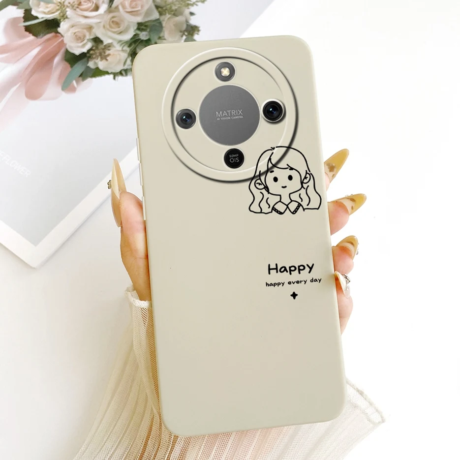 Cool Cat Painted Soft Silicone Case - Stylish Protection
