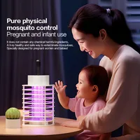 Lampe anti-moustique muette lampe anti-moustique Portable électronique tueur de moustique terminateur de moustique lampe anti-moustique 4