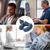 Sleeping Neck Pillow Inflatable Sleeping Pillow For Traveling Adjustable Neck Pillow For High-speed Rail Outdoor Travel 5