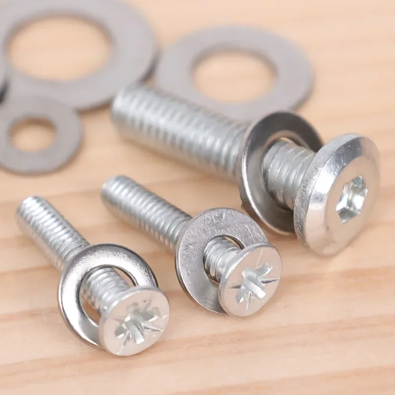 Description Picture 5 of item360PCS Stainless Steel Flat Washer Metal Ring Household Fasteners Hardware Plain Gasket Assortment M2 M2 M2.5 M3 M4 M5 M6 M8 M10