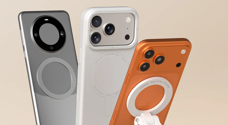 Hagibis Foldable Magnetic Desk Stand 360° for MagSafe