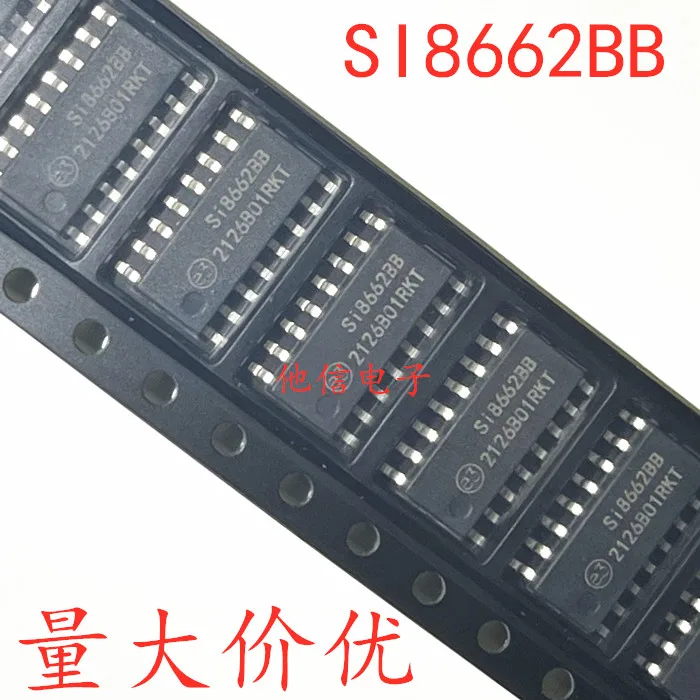 

free shipping SI8662BB SI8662BB-B-IS1R sop-16 10PCS