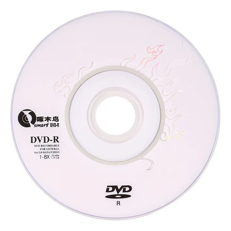 1PCS/2PCS/5PCS ZMN Mini 3"(8cm) DVD-R Recordable disk 30min 1.4G 1-8X blank disc for Video camera 1.4GB DVD camcorders