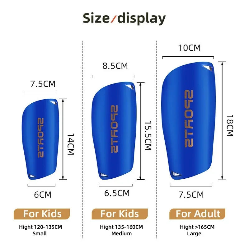 Shin Guard Pads Soccer Shin Guards Soccer Football Shin Guard Adult Teenager Socks Pad Professional Shields Legging Shinguards Sleeves Protective Gear