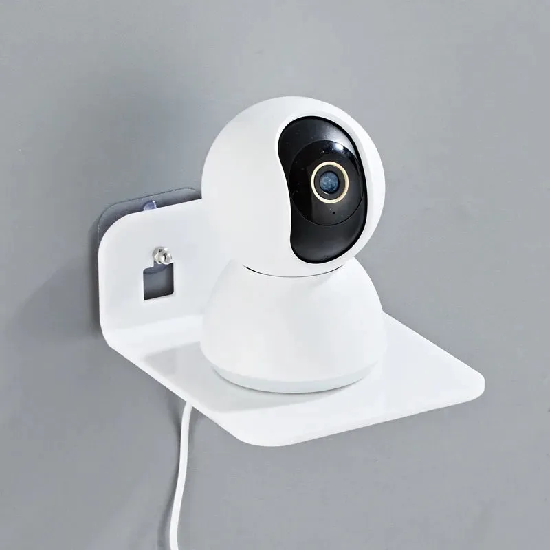 New Nail-free Hole Punch-free Wall Mount Bracket Glue Paste Adhesive Installation Security Surveillance CCTV Camera Holder Stand