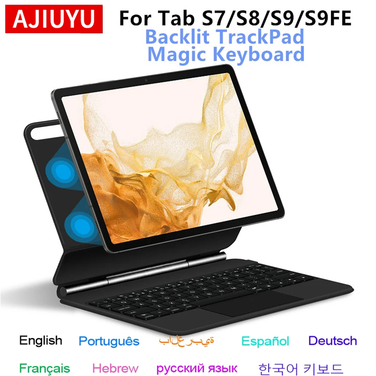 Folio Magic Keyboard with Smart Floating Design - Tablet Case & Cover