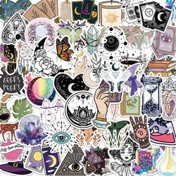 10/30/50PCS Kawaii Witch Sticker Aesthetic Sketchbook for Kids Children's PVC Decoration Scrapbooking School Stationery Supply