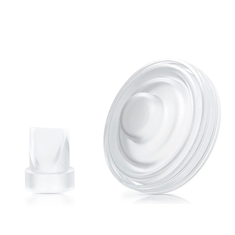 Electric Breast Pump Replacement Accessory Diaphragm Duckbill Valves Connector Soft Food-Grade Silicone for Wearable Breast Pump breast pump accessories,breast pumps,silicone valves,silicon replacement parts
