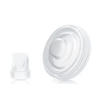 Electric Breast Pump Replacement Accessory Diaphragm Duckbill Valves Connector Soft Food-Grade Silicone for Wearable Breast Pump 2