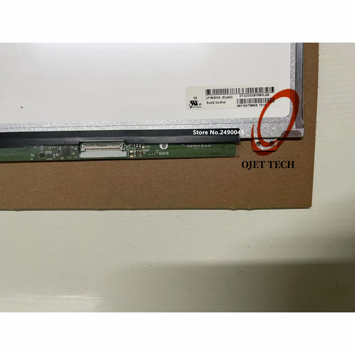 Lcd Led Ips Tela Matriz Latop Tela Matriz 40pin Lvds hd Lp156wha Sla2 Lp156wha sl a2 15.6 1366x768 - Imagem 2