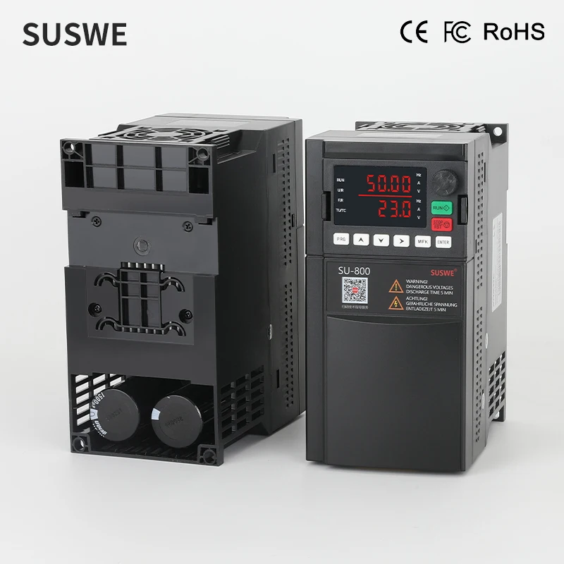 

SU800 High-performance VFD INVERTER 220V 380V 0.75KW/1.5KW/2.2KW Variable Frequency Drive Converter for 3 phase Motor