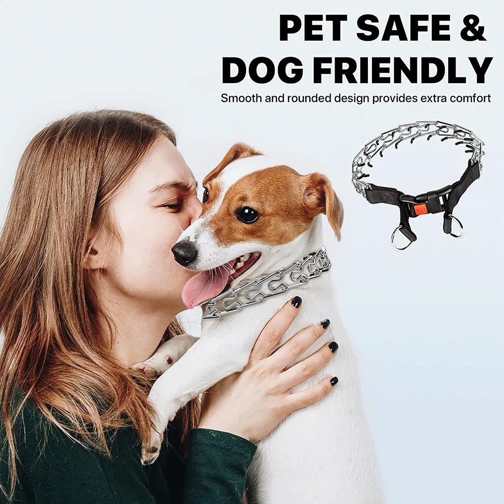 Title 8, Prong Collar for Dogs No Pull Choke Collar Pinc...