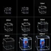 Transparent Acrylic Boxes With Cover Plastic Organizer Gift Packing Box Food Candy Storage Container For Home Figure Toy Display 5