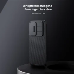 NILLKIN Slide Case with Lens Protection and Anti - Skid Cover for Pc + tpu (Black)