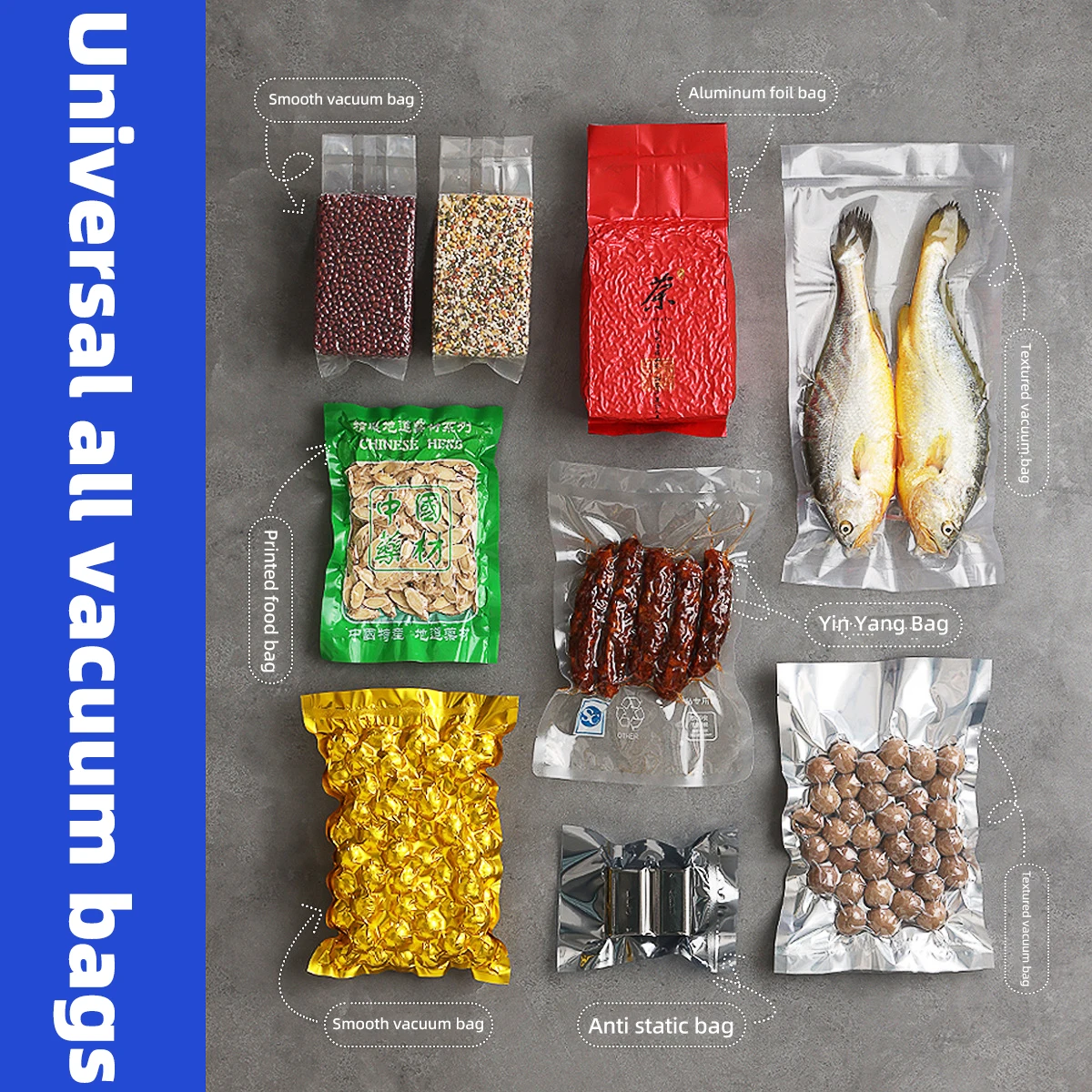 MAGIC SEAL 2-in1 Commercial Air-cooled Vacuum Sealer Machine packaging machine Automatic Vacuum Food Seale MS300 To All Bags 3