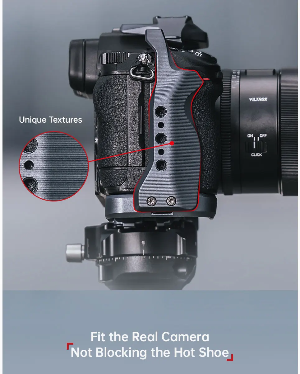Camera Cage Kit for Nikon Z6iii Suitable for F22&F38&F50 Quick Release System