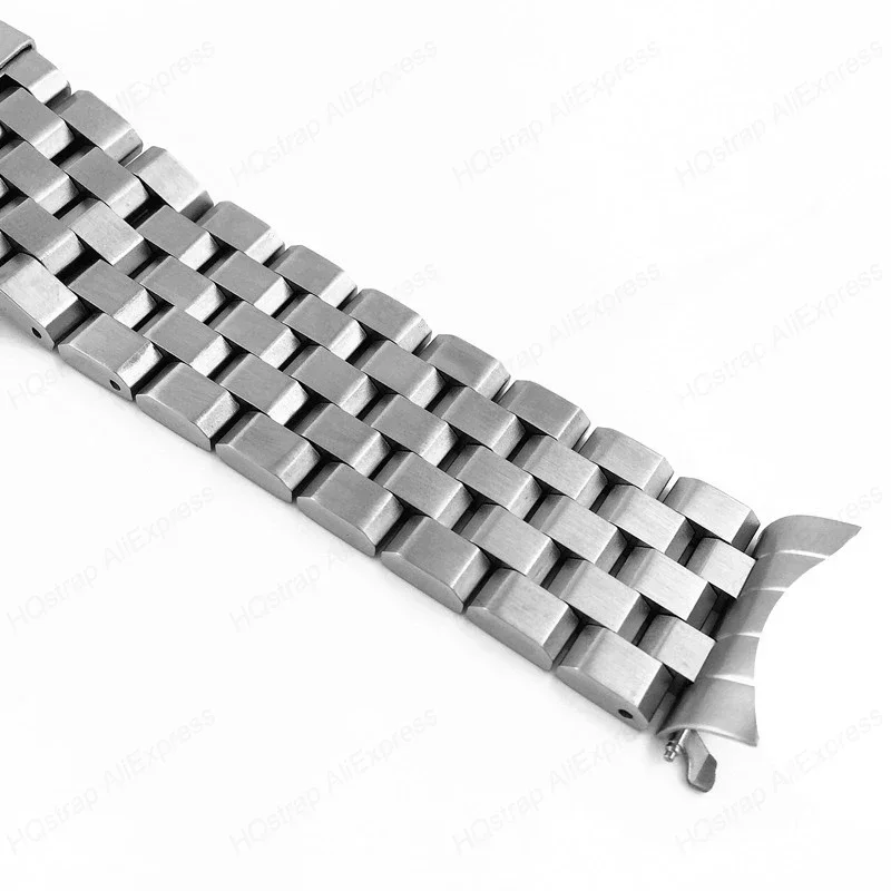 Cinturino per orologio in acciaio inossidabile da 22 mm cinturino per orologio curvo solido/con cavo per Seiko SKX007 SRPD61 accessori per cinturino subacqueo  1511