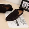 Lefu luxurious Shoes Men Sneakers Clamp Kid Suede None Stitching Rubber Women Leather Casual Shoes Designer Men's Shoes Hot Sale 5