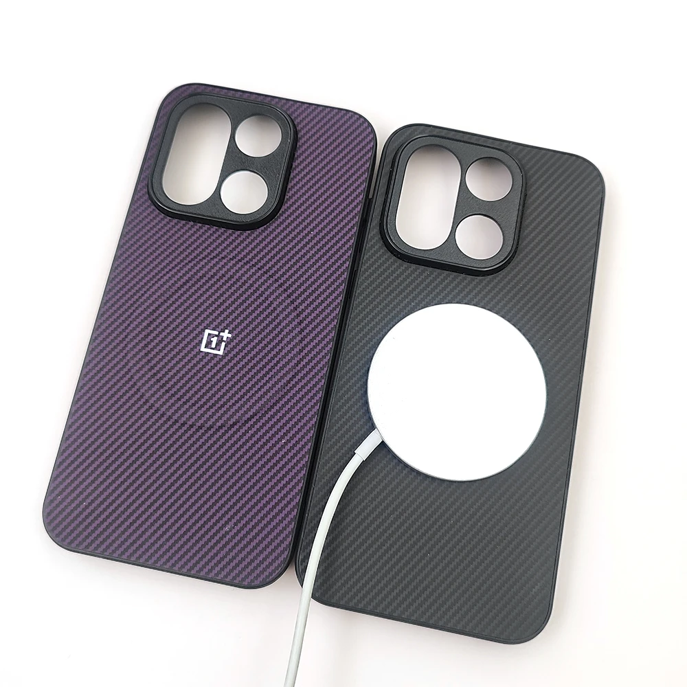 Luxury Magnetic Carbon Fiber Shockproof Phone Case
