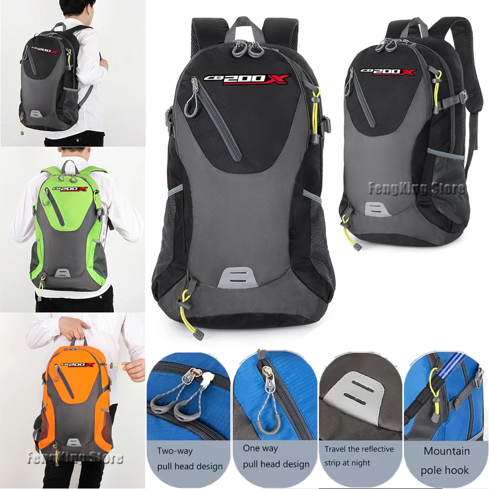 

For HONDA CB200x cb 200x New Outdoor Sports Mountaineering Bag Men's and Women's Large Capacity Travel Backpack