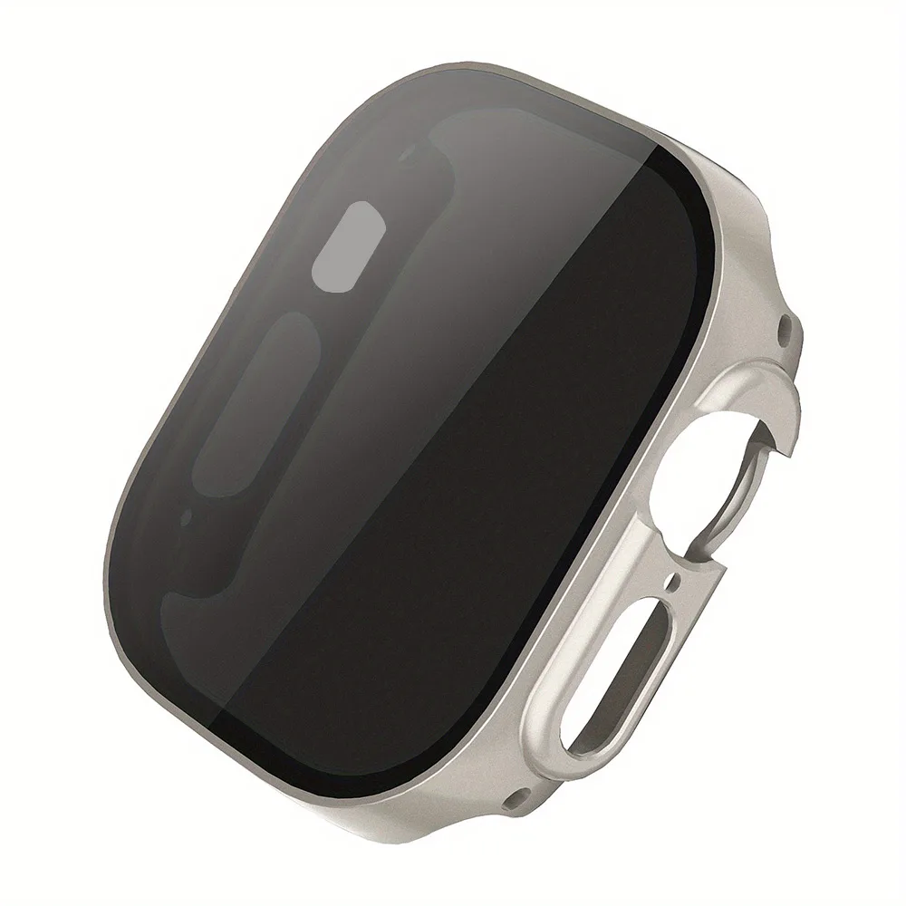 Shockproof Apple Watch Ultra Case with Tempered Glass Protector