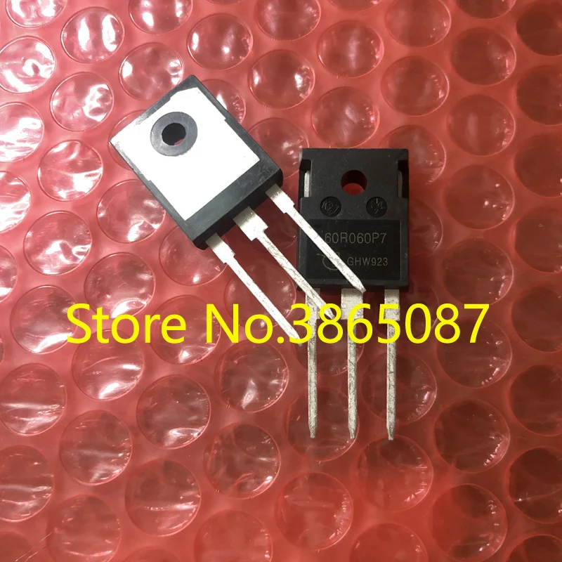 60R060P7 TO-247 IPW60R060P7 파워 MOSFET 트랜지스터 100 개/몫 ORIGINAL NEW