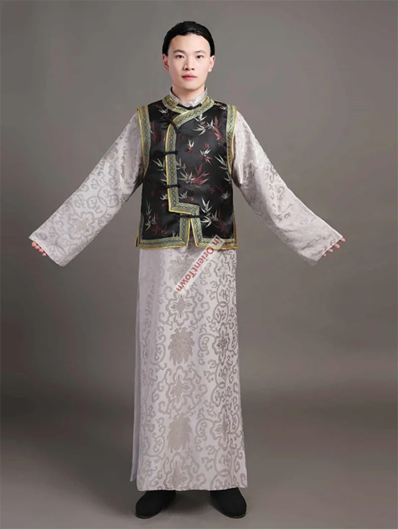 Qing Dynasty Official Attire Talent Gentleman Costume Movie Tv Drama Shooting Ancient Costume Prince And Young Master Long Robe