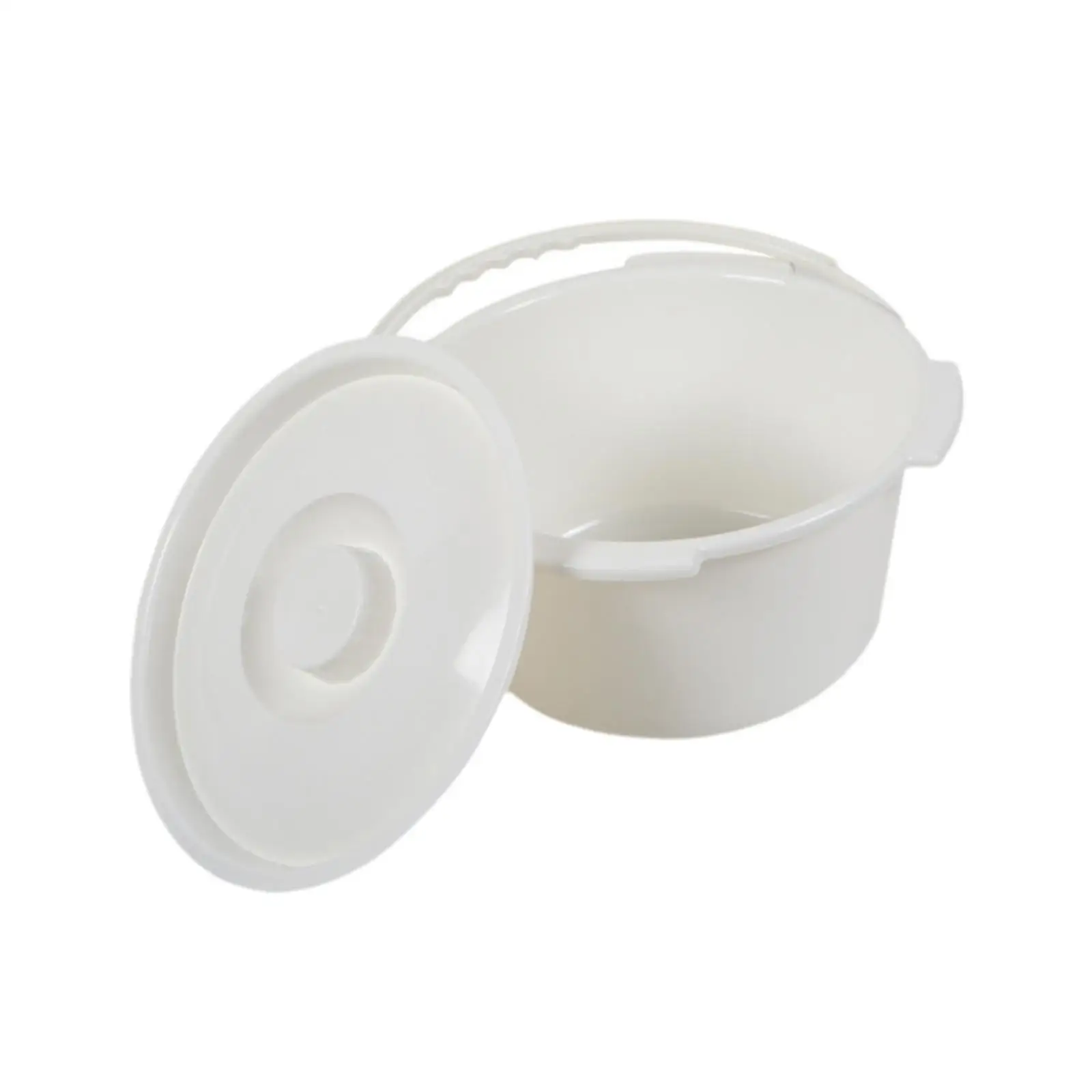 Commode Replacement Bucket Half Pail for Commode Chair Practical Multipurpose Mobile Toilet Bucket for Bedroom Hospital Kids 4