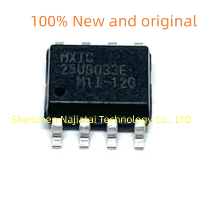 

10PCS/LOT 100% New Original MX25U8033EM1I-12G 25U8033E M1I-12G SOP-8 IC