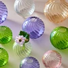 Mini Colorful Sphere Glass Bubble Vase for Flower Arrangement Cute Bud Vase Sphere Glass Art Flower Ware Home Decor 1