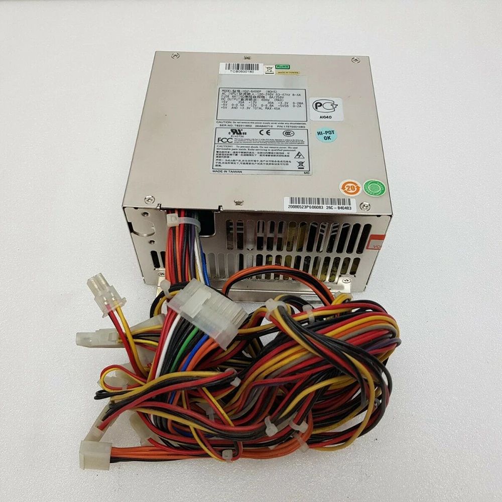 HG2-6400P 400W For ADVANTECH Industrial Computer Equipment Power Supply Works Perfectly High Quality Fast Ship 3 HG2-6400P 400W For ADVANTECH Industrial Computer Equipment Power Supply Works Perfectly High Quality Fast Ship